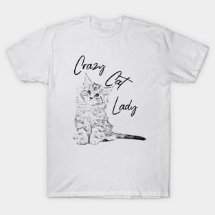 Crazy Cat Lady T-Shirt